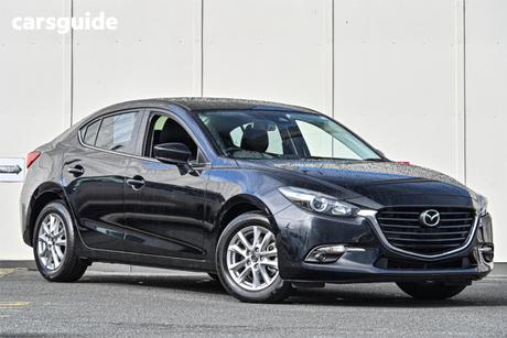Black 2017 Mazda 3 Sedan Touring