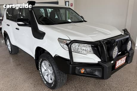 White 2019 Toyota Landcruiser Prado Wagon Gx (4X4)