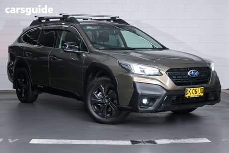 Green 2021 Subaru Outback Wagon Awd
