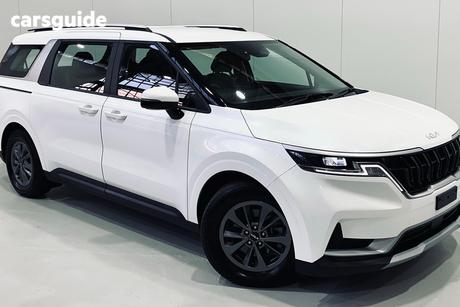 White 2023 Kia Carnival Wagon S