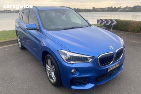 Blue 2016 BMW X1 Wagon Xdrive 20D