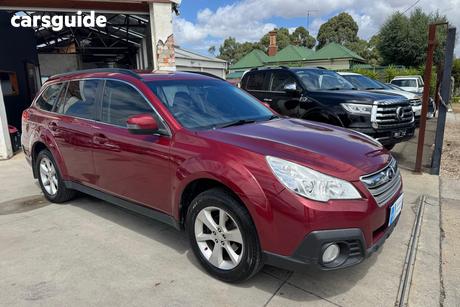 Red 2013 Subaru Outback Wagon 2.5I Premium