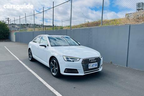 White 2016 Audi A4 Sedan 1.4 Tfsi S Tronic Sport