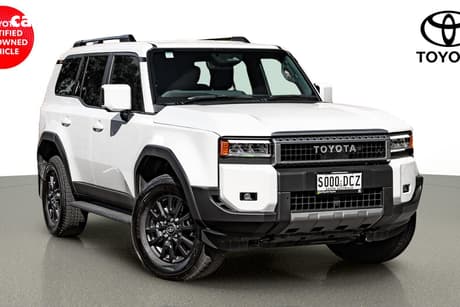 White 2025 Toyota Landcruiser Prado Wagon Gxl