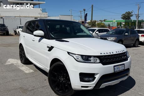 White 2014 Land Rover Range Rover Sport Wagon 3.0 Tdv6 Se