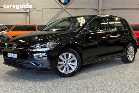 Black 2020 Volkswagen Golf Hatchback 110 Tsi Trendline