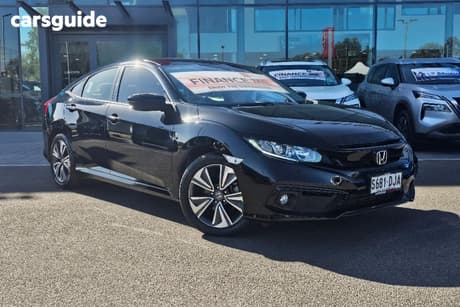 Black 2019 Honda Civic Sedan Vti-L