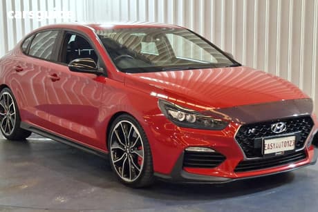 Red 2019 Hyundai I30 Fastback N Performance Lux