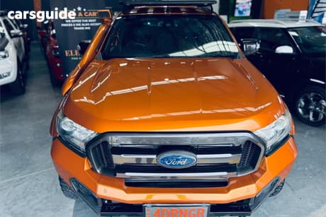 Orange 2016 Ford Ranger Dual Cab Pick-up Wildtrak 3.2 (4X4)