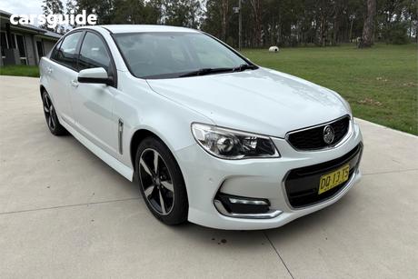 White 2017 Holden Commodore Sedan Sv6