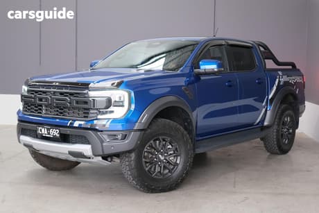 Blue 2024 Ford Ranger Double Cab Pick Up Raptor 3.0 (4X4)