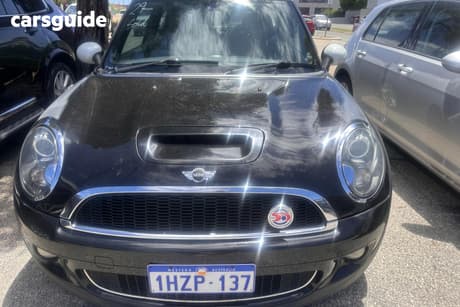 Black 2010 Mini Hatch Hatch COOPER S F