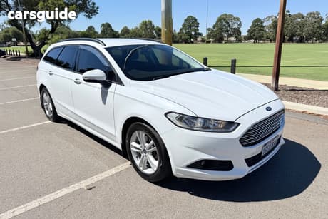 White 2018 Ford Mondeo Wagon Ambiente Tdci