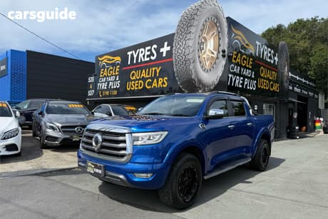 Blue 2021 GWM UTE Dual Cab Utility Cannon-X (4X4)