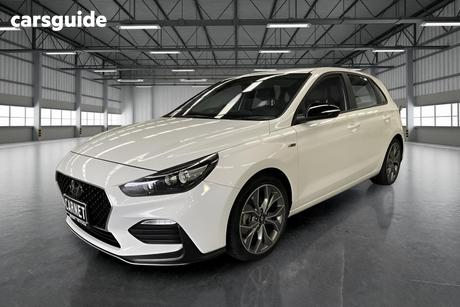 White 2023 Hyundai I30 Hatchback N Line Premium