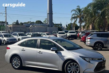 Silver 2021 Toyota Corolla Sedan Ascent Sport (Hybrid)