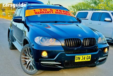 Black 2008 BMW X5 Wagon 4.8I