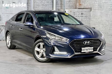 Grey 2017 Hyundai Sonata Sedan Active