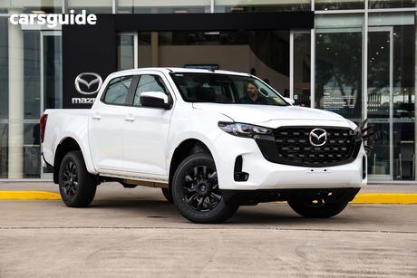White 2025 Mazda BT-50 Dual Cab Pick-up Xt (4X4)