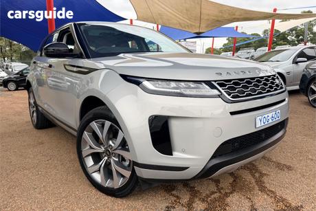 Silver 2020 Land Rover Range Rover Evoque Wagon P200 S (147Kw)