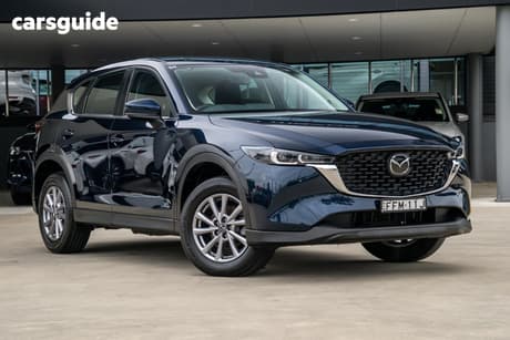 Blue 2023 Mazda CX-5 Wagon G20 Maxx (Fwd)