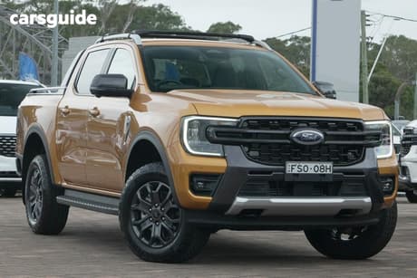 Yellow 2025 Ford Ranger Double Cab Pick Up Wildtrak 2.0 (4X4)