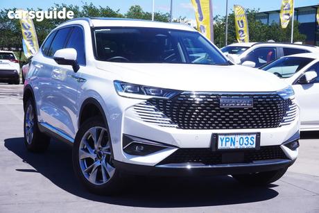 White 2022 GWM Haval H6 Wagon Ultra Hybrid