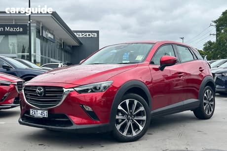 Red 2025 Mazda CX-3 Wagon G20 Pure
