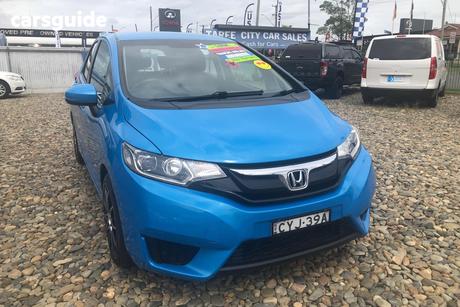 Blue 2015 Honda Jazz Hatchback Vti