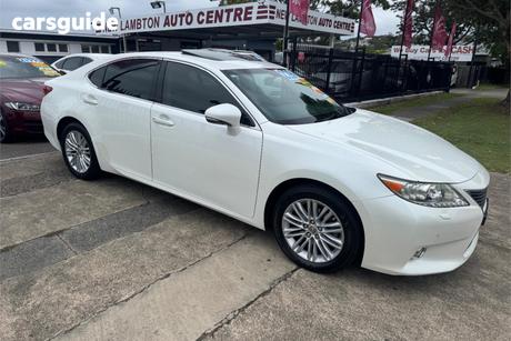 White 2014 Lexus ES350 Sedan Sports Luxury