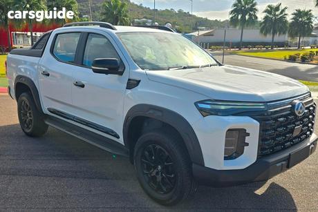 White 2025 LDV T60 Double Cab Utility Max Plus (4X4)