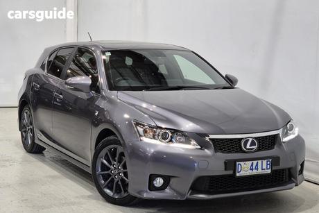 Grey 2013 Lexus CT200H Hatchback F Sport