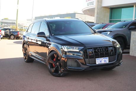 Black 2020 Audi SQ7 Wagon Tdi V8 Quattro Mhev