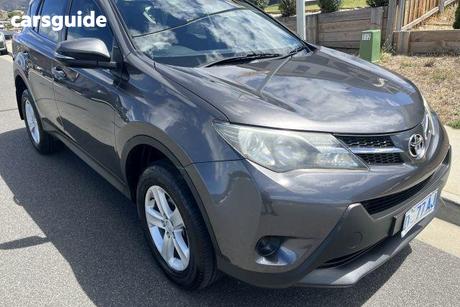 Silver 2013 Toyota RAV4 SUV