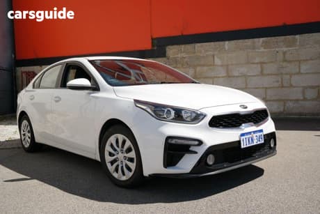 White 2021 Kia Cerato Sedan S