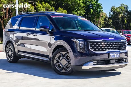 Blue 2024 Kia Carnival Wagon Gt-Line Hev