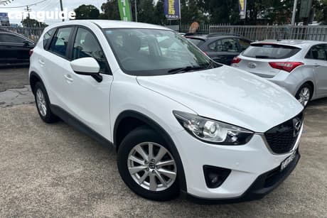 White 2012 Mazda CX-5 Wagon Maxx Sport (4X2)
