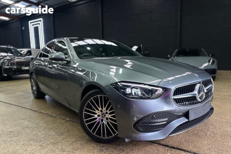 Grey 2022 Mercedes-Benz C200 Sedan Edition C Mhev
