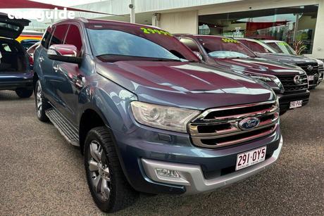 Blue 2016 Ford Everest Wagon Titanium