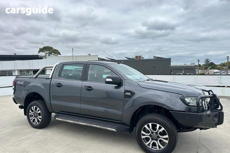 Grey 2016 Ford Ranger Dual Cab Utility Xlt 3.2 (4X4)