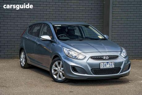Silver 2018 Hyundai Accent Hatchback Sport
