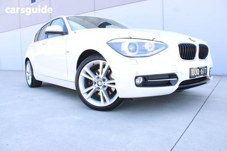 White 2014 BMW 125I Hatchback Sport Line