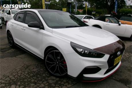White 2019 Hyundai I30 Fastback N Performance