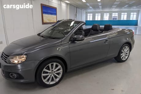 Grey 2014 Volkswagen EOS Convertible 155 Tsi