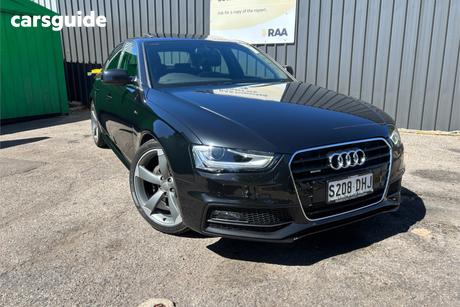 Black 2013 Audi A4 Sedan 2.0 Tfsi Quattro
