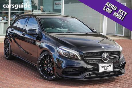 Black 2016 Mercedes-Benz A45 Hatchback Amg