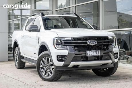 White 2025 Ford Ranger Double Cab Pick Up Phev Wildtrak (4X4)