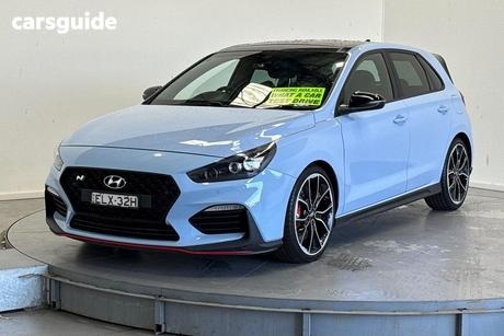 Blue 2020 Hyundai I30 Hatchback N Performance