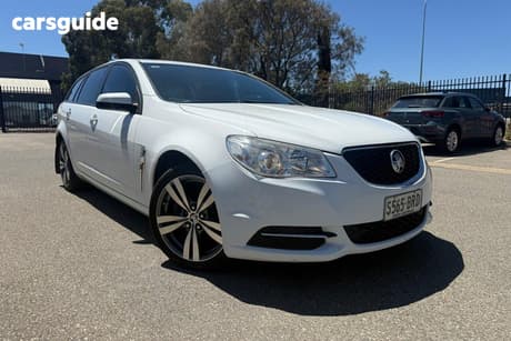 White 2014 Holden Commodore Sportswagon Evoke