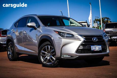 Silver 2015 Lexus NX300H Wagon Luxury Hybrid (Fwd)